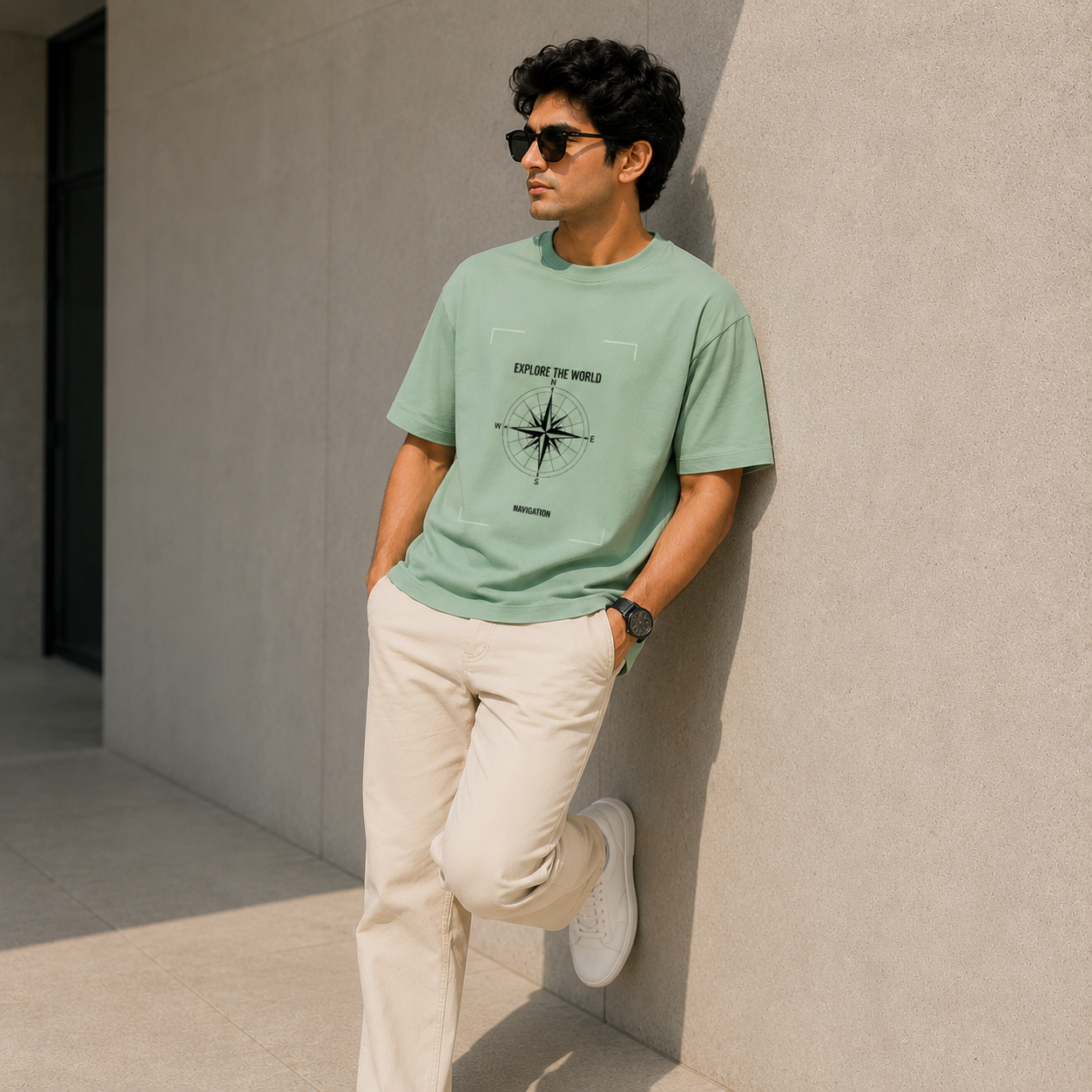 Explore The World Oversized T-Shirt