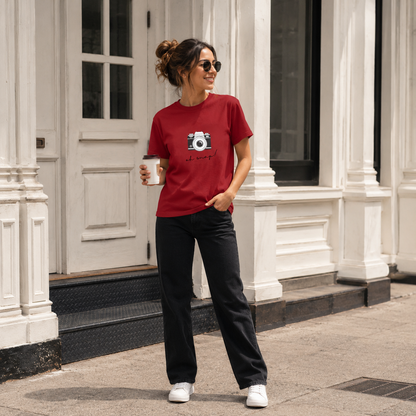 "Oh Snap!" Unisex Stretch T-shirt