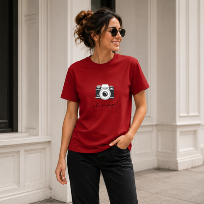 "Oh Snap!" Unisex Stretch T-shirt