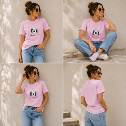 "Oh Snap!" Unisex Stretch T-shirt