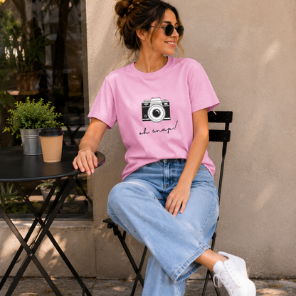"Oh Snap!" Unisex Stretch T-shirt