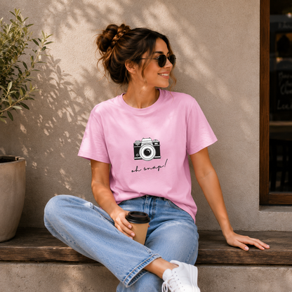 "Oh Snap!" Unisex Stretch T-shirt