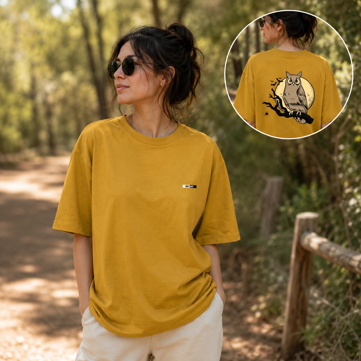 WHY NOT Unisex Oversized Classic T-Shirt