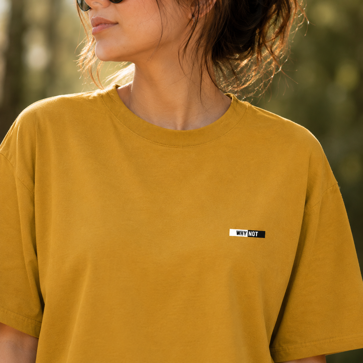 WHY NOT Unisex Oversized Classic T-Shirt