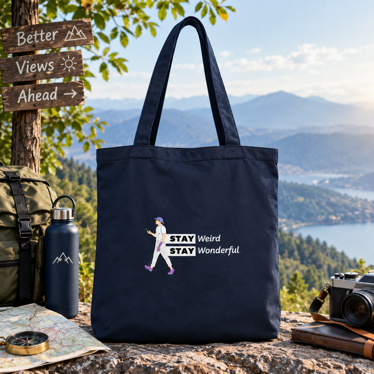Tote Bag Zipper