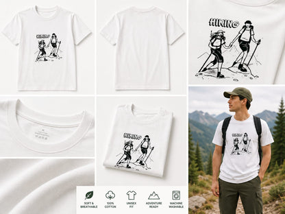 Hiking Adventure Oversized T-Shirt