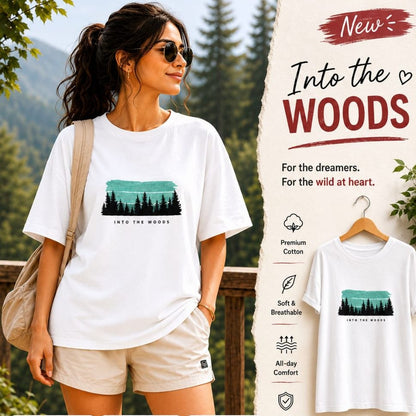Aakaar – Into The Woods Oversized T-Shirt