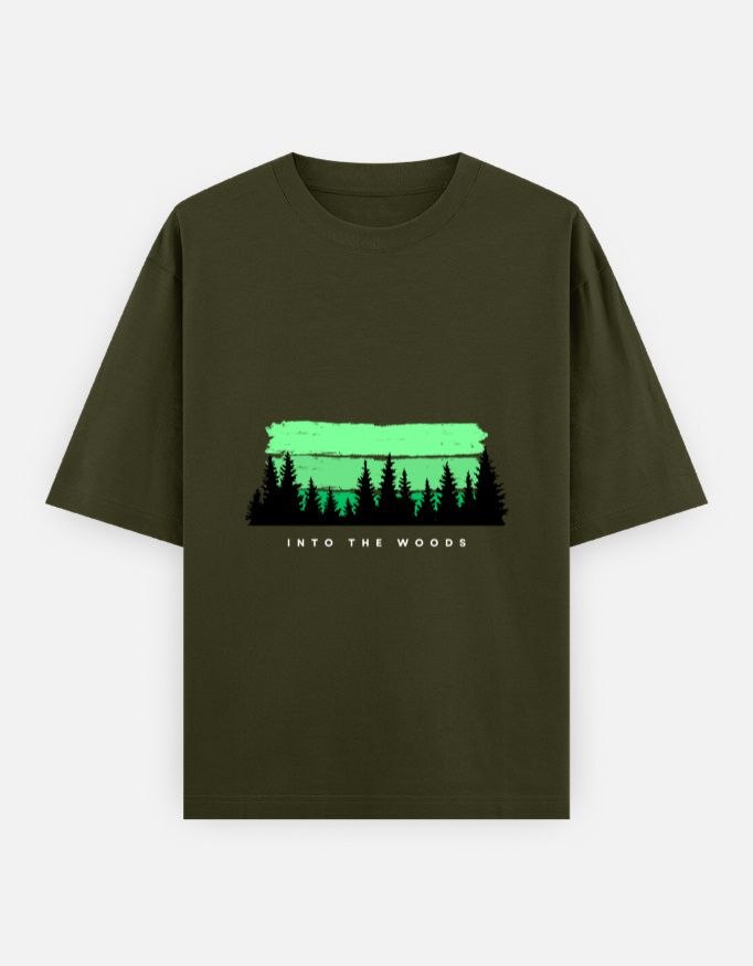 Aakaar – Into The Woods Oversized T-Shirt