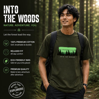 Aakaar – Into The Woods Oversized T-Shirt