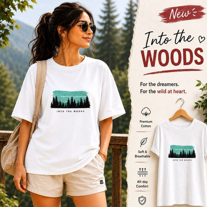 Aakaar – Into The Woods Oversized T-Shirt