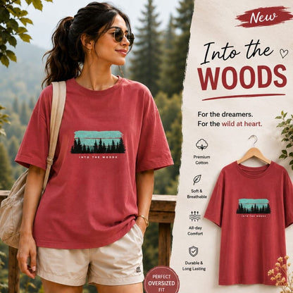 Aakaar – Into The Woods Oversized T-Shirt