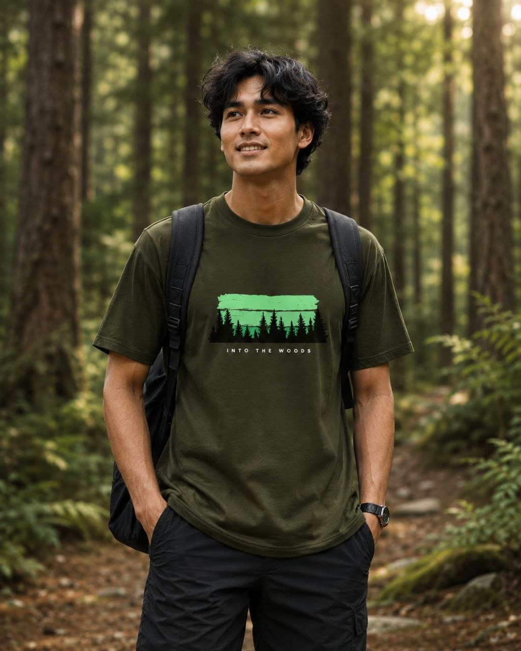 Aakaar – Into The Woods Oversized T-Shirt