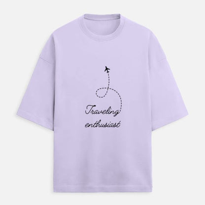 AAKAAR — Traveling Enthusiast Oversized T-Shirt