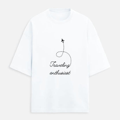 AAKAAR — Traveling Enthusiast Oversized T-Shirt