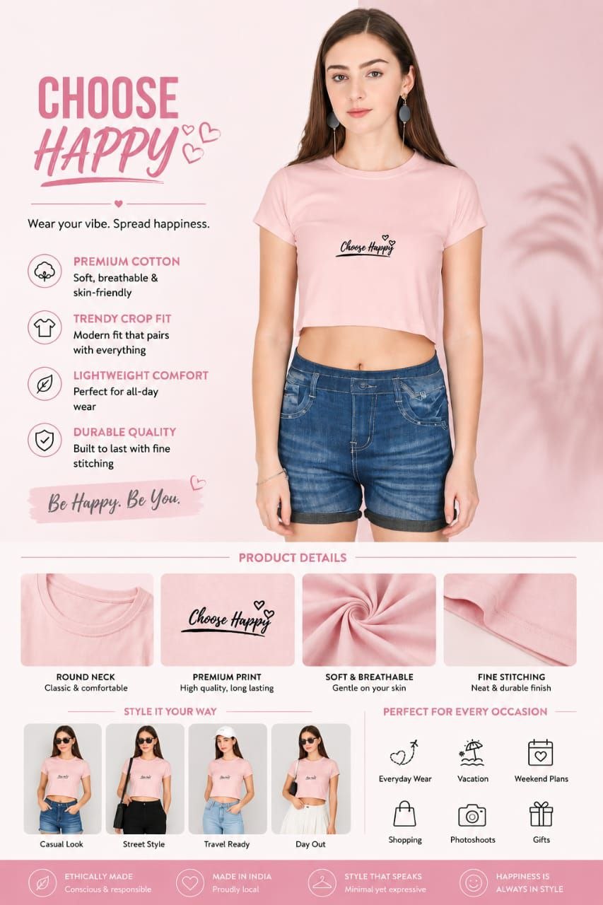 Choose Happy Crop