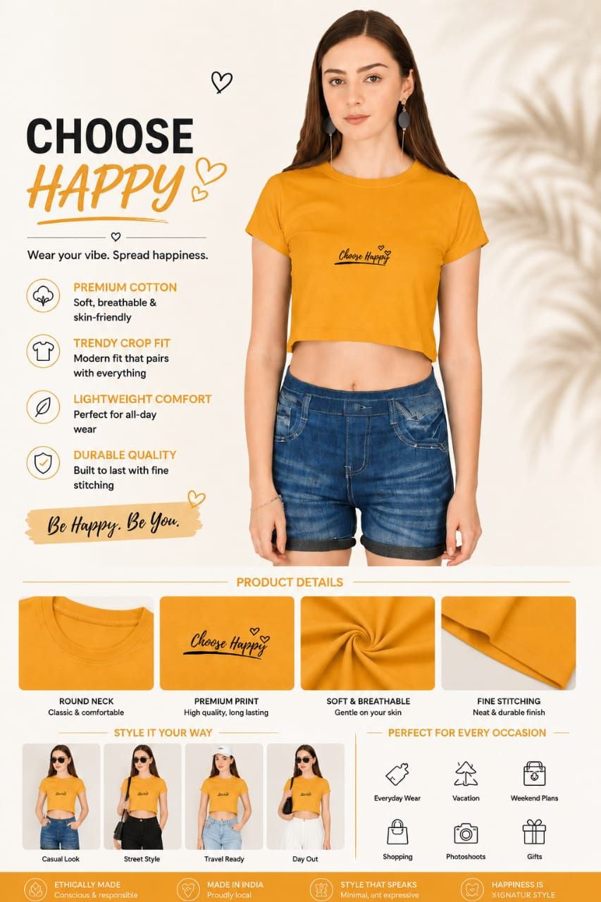 Choose Happy Crop