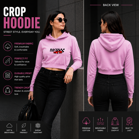 Female Cropped Hoodie