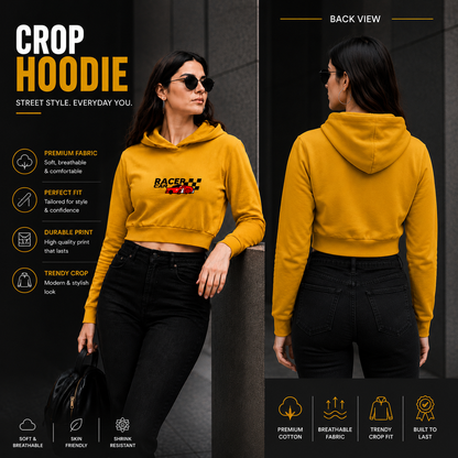 Female Cropped Hoodie